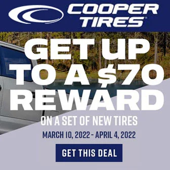Cooper tires promotion
